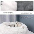thumbnail image 4 of Dog Bed Donut Soft Plush Round Pet Bed For Deep Sleep Of Dogs Cats, 4 of 4