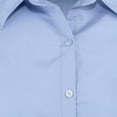 thumbnail image 4 of Premier Womens Poplin 3/4 Sleeve Shirt, 4 of 4