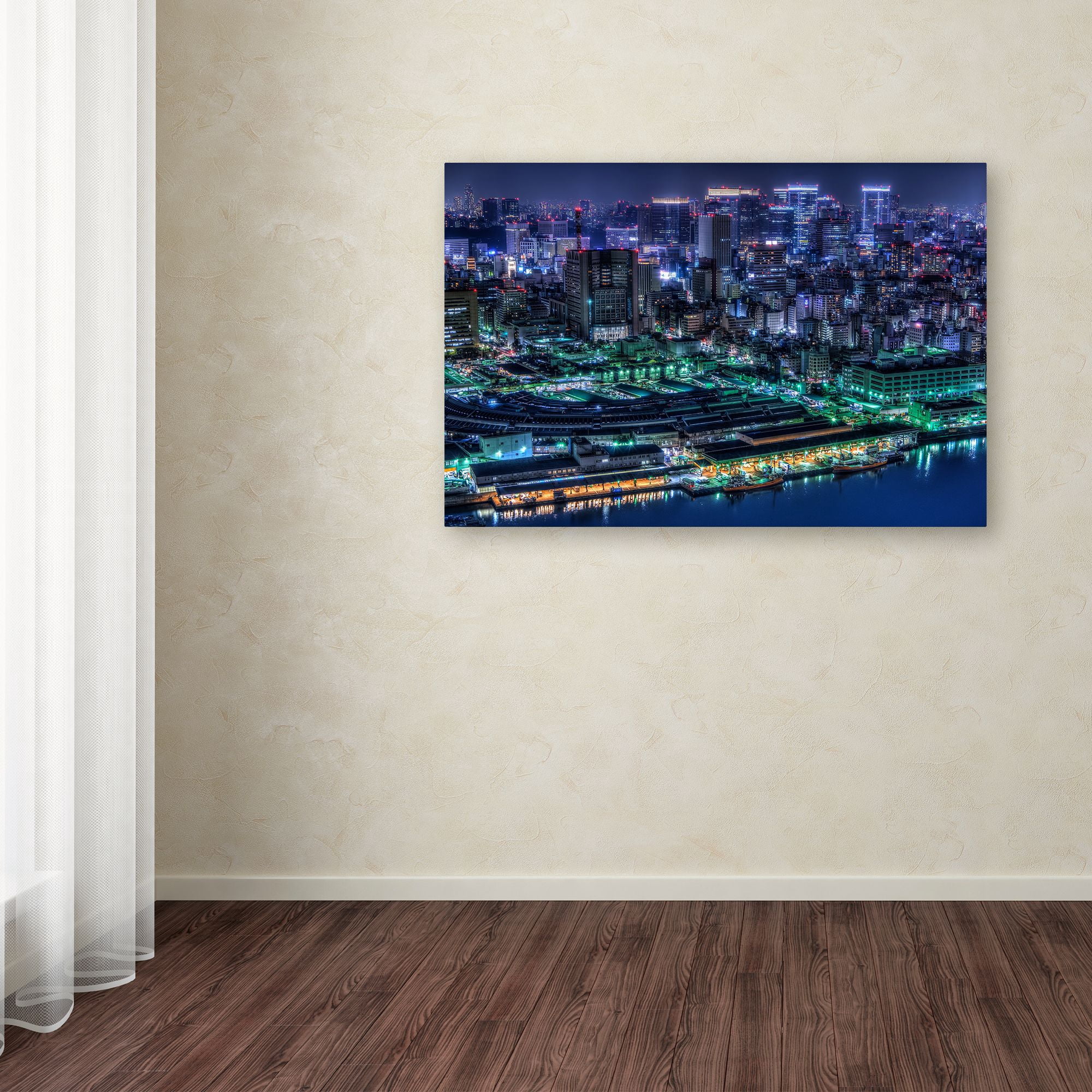 Trademark Fine Art 'Tokyo' Canvas Art by Tomoshi Hara