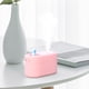 thumbnail image 4 of Portable Small Cool Mist Humidifier USB | 350ml Desktop Air Vaporizers | Silent Night Light | Continuous & Intermittent Spray | Mini White Pink Green | Plant Office Car Home | 9.8x7.5x7.5cm, 4 of 6