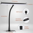 thumbnail image 4 of BZBRLZ 15.7" LED Bright Flexible Wide Modern Architect Desk Lamp, 4 of 6