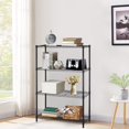 thumbnail image 6 of Adjustable NSF-Certified Metal Shelf Wire Shelving Unit Storage for Small Places Restaurant Garage Pantry Kitchen Garage Rack (Black, 14" D x 36" W x 54" H), 6 of 17