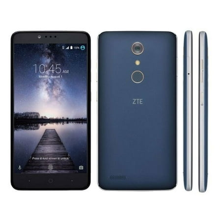 ZTE Z981 ZMAX Pro 32GB MetroPCS Smartphone-Blue (Pre-Owned in Excellent