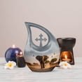 thumbnail image 7 of MUKTIVE Elephant Large Funeral urns for Ashes Adult Man - Memorial urn for Ashes Adult Dad - Decorative Cremation Ashes 10 inch, 7 of 7