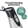 thumbnail image 4 of Hamilton Beach Immersion Hand Blender for Kitchen with Blending Wand, Whisk & Chopping Bowl, Silver, 4 of 8