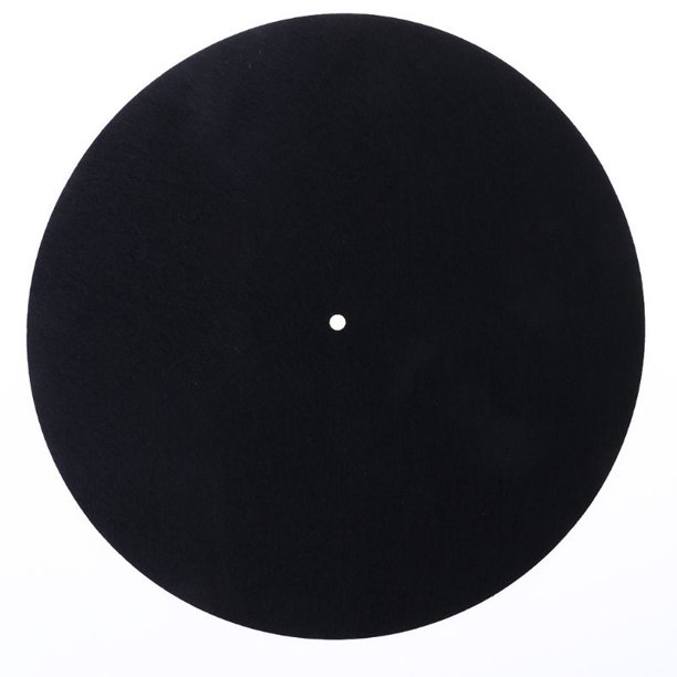 SPHET 10" AntiStatic Felt Platter Turntable Mat AntiVibration Slipmat
