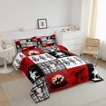 thumbnail image 3 of Erosebridal Western Cowboy Bedding Queen Comforter Set, Rustic Horse Down Comforter, Countryside Buffalo Decor, Reversible, 3 of 8