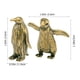 thumbnail image 2 of 2 piezas de pingüino pequeño de metal, adorno de pingüino, mini adorno de latón, figura de pingüino de latón, 2 of 5