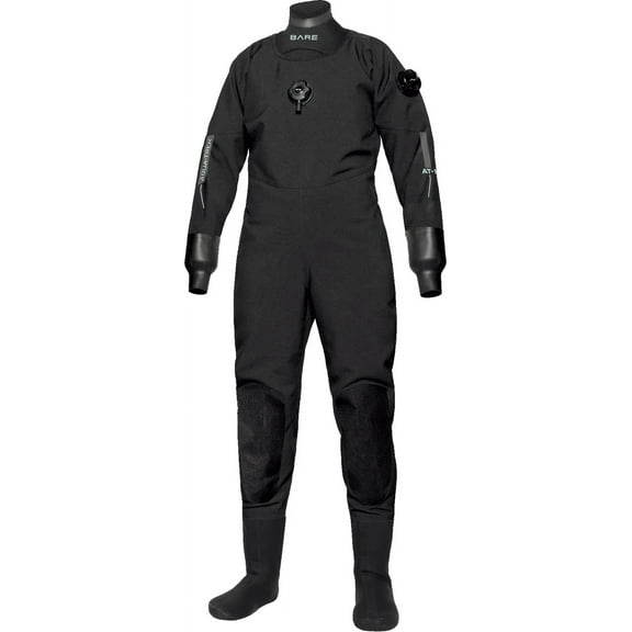 Aqua-Trek 1 Tech Dry Suit, Womens, Black - XS, w/Ultrawarmth Base Layer
