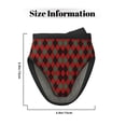 thumbnail image 3 of Pofeuu Argyle Plaid Print Thickened Mini Silicone Oven Mitts Heat Resistant, Rubber Oven Mitt Gloves, Finger Pinch Grips, Pot Holder, Silicone Potholder, 3 of 7