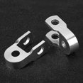 thumbnail image 4 of 2pcs, Height Extension Silver Motorcycle Absorber Riser Shock Riser  For Car, 4 of 8