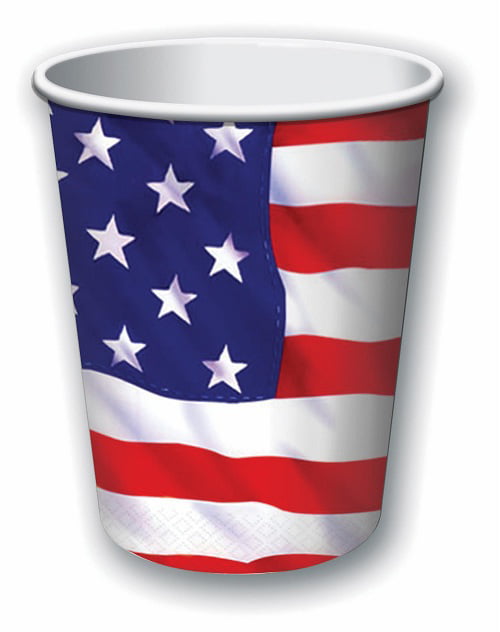 4th of July Fourth of July cup Stars and Stripe tumbler Patriotic American Flag cup Red white and blue America tumbler to go water cup