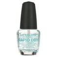 L.A. COLORS Craze Nail Polish, Rapid Dry Top Coat Treatment, Clear, 0.