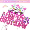 Roller Skating Happy Birthday Cake Topper Rolling Skate Birthday GP27