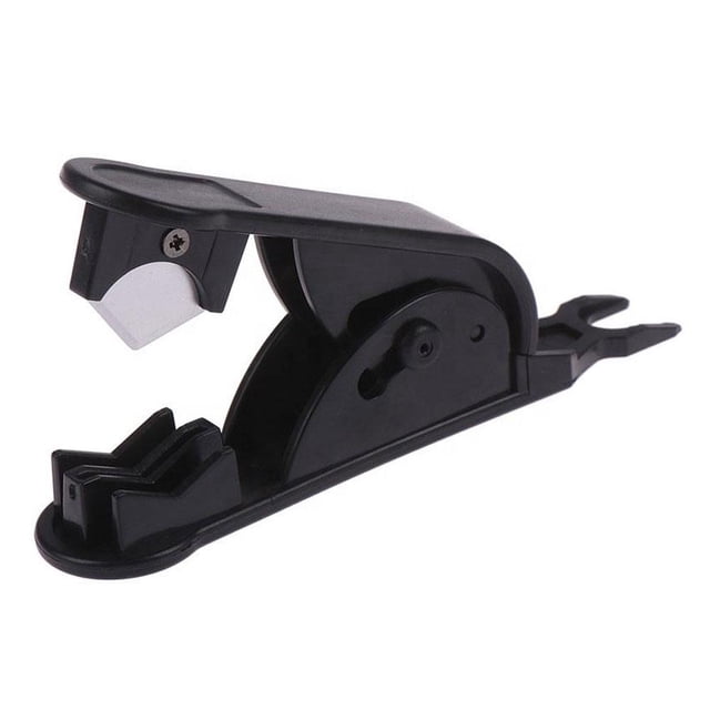 Lttoisl Precision PE Pipe Cutter Scissors, V-Cut Plastic Tubing Tool for Water Filter Systems, Soft Hose Cutting Device for Professionals & DIY Plumbing, Black & Lake Blue, 4.09 x 2.09 Inches