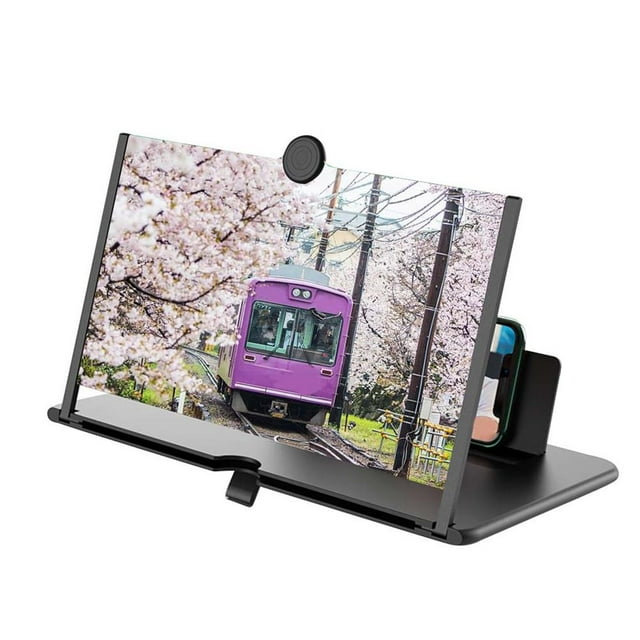 VONKY Phone Screen Magnifier Mobile Phone Amplifier Portable Movie Video Enlarger Phone Screen Magnifier with Pull-Out Design
