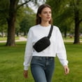 thumbnail image 6 of AUNVITO Unisex Crossbody Shoulder Bag, Lightweight and Portable, Multiple Pockets, Adjustable Strap, Suitable for Daily Use, Travel, and Commuting, 6 of 6