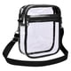 thumbnail image 1 of Bolso bandolera transparente aprobado para estadios, bolso de mano transparente pequeño para conciertos, eventos deportivos y festivales., 1 of 6