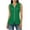 *1-Green, variant on Women's Sleeveless Zip Up Shirts,Ladies Casual Collared Quick Dry Golf Tops,Slim Fit Summer Workout Daily Wear Blouse For Women,Blue,S-2XL