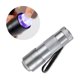 thumbnail image 3 of Seitruly Luz de uñas de gel de mano tamaño de bolsillo prensa de secado lámpara púrpura Spa uñas arte linterna antorcha de mano suministros de Type6 NO6 Seitruly CE001583-01, 3 of 6