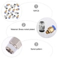thumbnail image 4 of MasteelfCA 16pcs Pneumatic Quick Fitting Connector Air Fittings Adapter for 3D Printer, 4 of 7