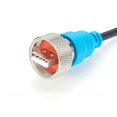 thumbnail image 1 of Generic IP67 Rugged USB 2.0 A Male to Male Cable Flush Panel Mount Type A Bulkhead Passthrough Charging & Data Cable for Scanner Printer, 1 of 1