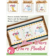 It's Sew Emma Cross Stitch Pattern -Bloom Where You're Planted -ISE456