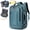 Hu blue, variant on Vacuum Travel Backpack-durable and Space-saving Bag for Airplanes, Business Trips, Hiking, Vacations and Commuting. Designed with Adjustable Shoulder Straps-portable Storage