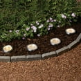 thumbnail image 2 of Mainstays Solar Powered Stainless Steel Landscape Disc Lights with Color Holding LED, 20 Lumens (4 Count), 2 of 7
