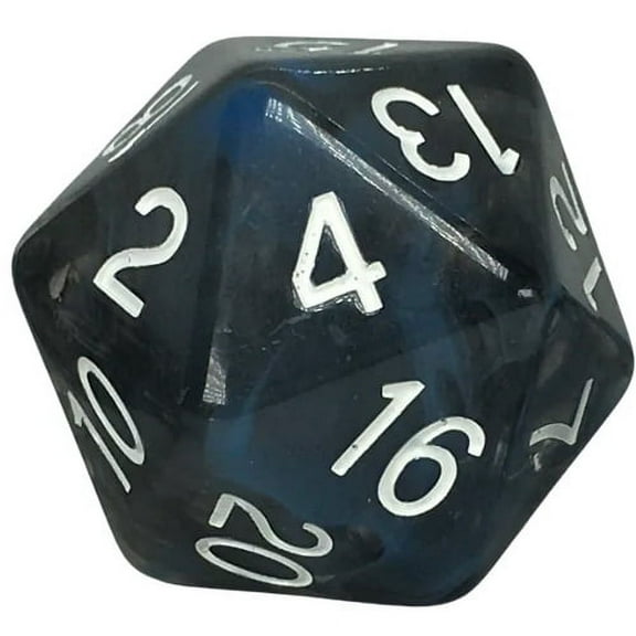 Role 4 Initiative R4I50510-XL20 34 mm D20 Single Diffusion Midnight Dice