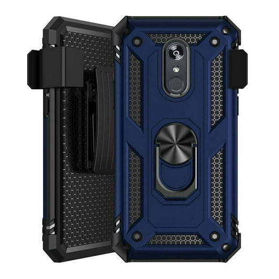 GSA Shockproof Holster Case For LG Aristo 4 Plus/LG Escape /K30 2019 Blue/Black