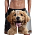 thumbnail image 2 of Goodtrade8 Mens Shorts Elastic Waist Pockets Swimwear Summer Vacation Casual Breathable Hawaiian Board Shorts Swim Shorts for Men Hombre,Size XXL, 2 of 5