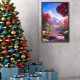 thumbnail image 3 of Pintura de diamante 5D DIY taladro redondo completo montañas campos flores decoración 40x60cm, 3 of 9
