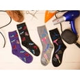 thumbnail image 3 of Foozys Women’s Crew Socks | Hollywood Fun Cool Style and Novelty Socks | 2 Pair, 3 of 3