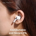 thumbnail image 6 of Elago AirPods Pro Ear Tips Hook - Earbuds Hook Cover Designed for Apple AirPods Pro [4 Pairs: 2 Large + 2 Small] (White), 6 of 7