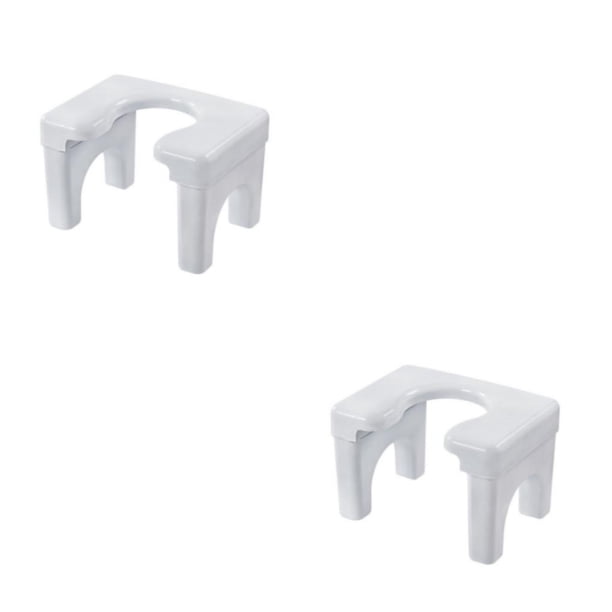 Inteprter Taburete de baño portátil de PP: perfecto para estilos de vida ocupados y taburete de baño para en movimiento para adultos Taburetes Type2 NO2