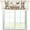 54x17.7in, variant on 54x17.7in Easter Bunny Eggs Curtain, Easter Window Decoration Shadow Curtain, Home Mall Office Living Room Bedroom Kitchen Window Holiday Decor