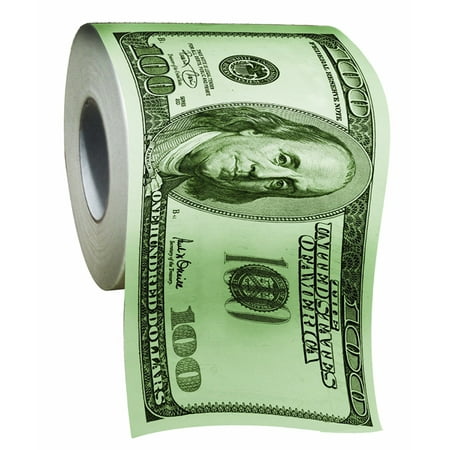 Cp 100 Dollar Money Funny Toilet Paper Great gag gift for holidays, birthdays & (Best Toilet Paper For The Money)