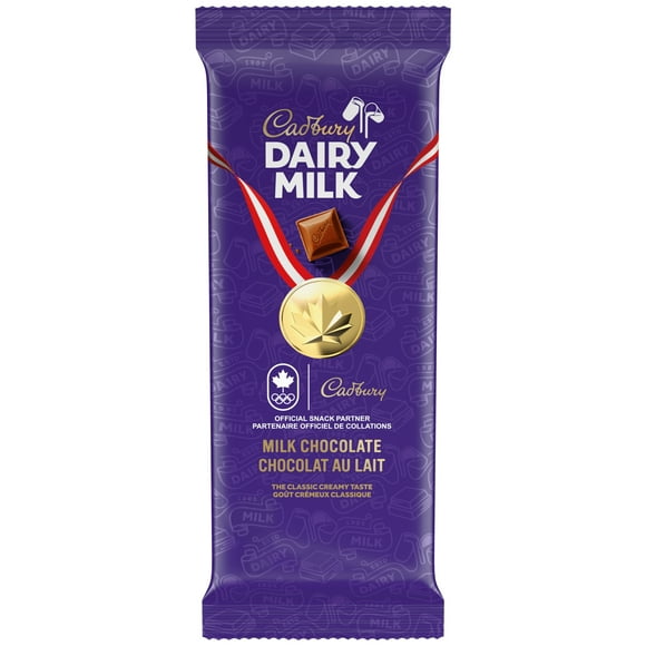 Cadbury Dairy Milk, Chocolat Au Lait 100 g