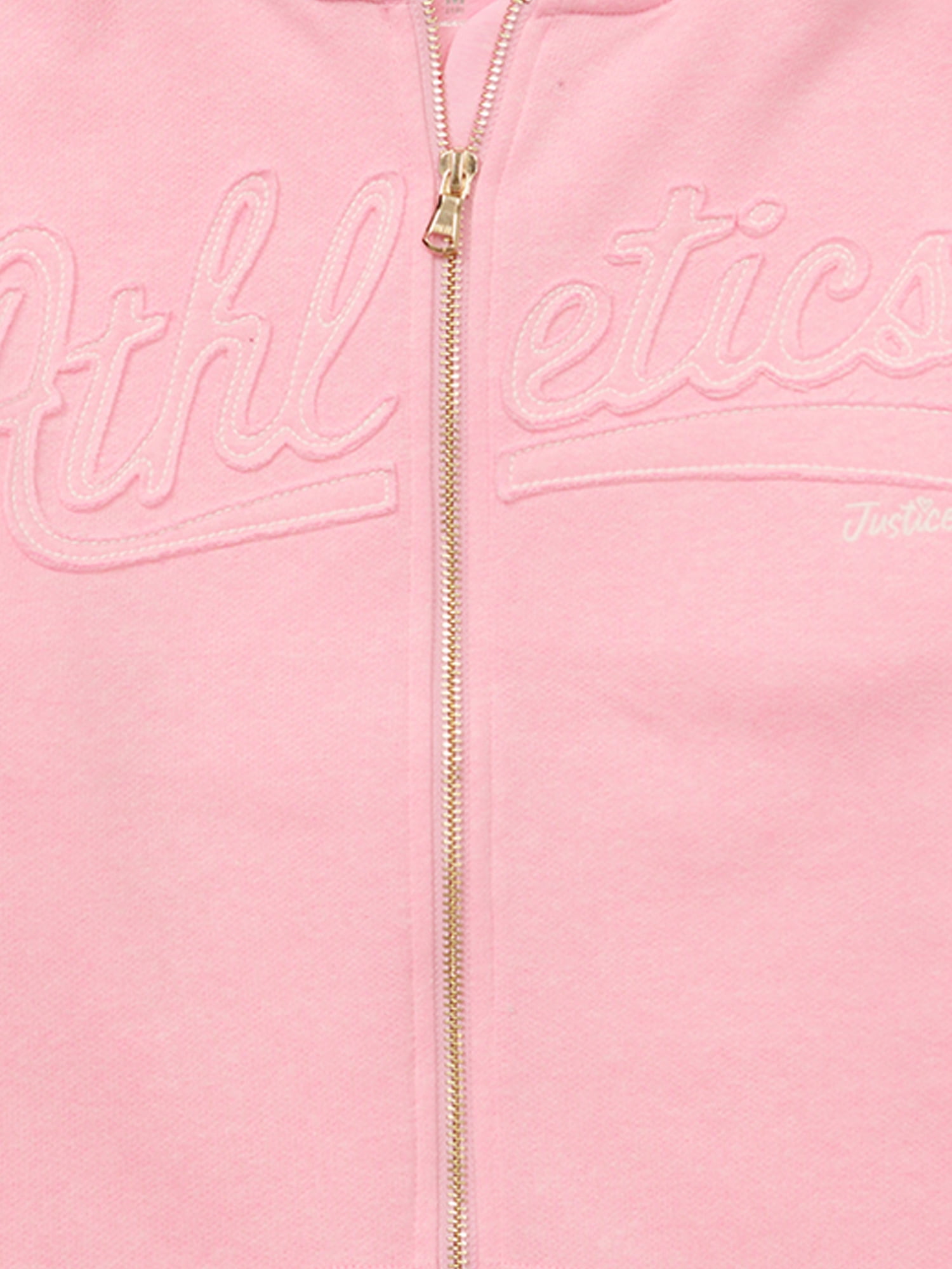Justice Girls Full Zip Fleece Hoodie, Sizes XS - XLP