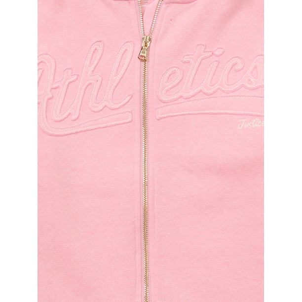 Justice Girls Full Zip Fleece Hoodie, Sizes XS - XLP - Walmart.com