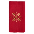 thumbnail image 5 of Saro Lifestyle Table Napkins With Snowflake Design (Set of 4) - 20"x20" Ivory, 5 of 5