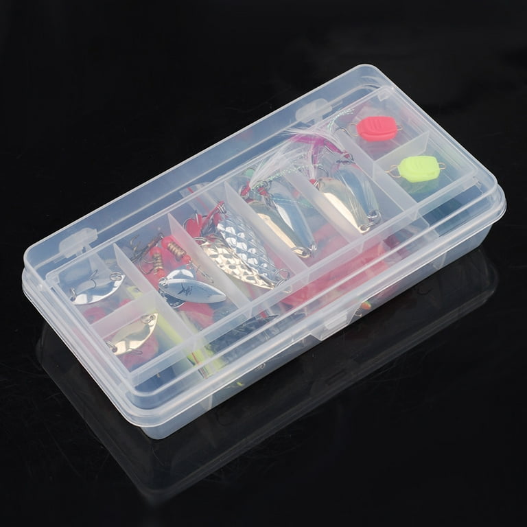 101pcs Fishing Lures Kit Fishing Baits Tackle Box with Trout Bass