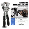 thumbnail image 2 of Ratcheting Heavy Duty Cutters, Armoured Cable Cutter Cutting Aluminum Copper Soft Wire up, Ideal for Cutting Large Armored Electrical Wires, 2 of 6