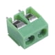 thumbnail image 5 of 50 Pieces 2 Pin 5 mm Pinch PCB Mount Screw Terminal Block Connector 300V 10A (Green), 5 of 5