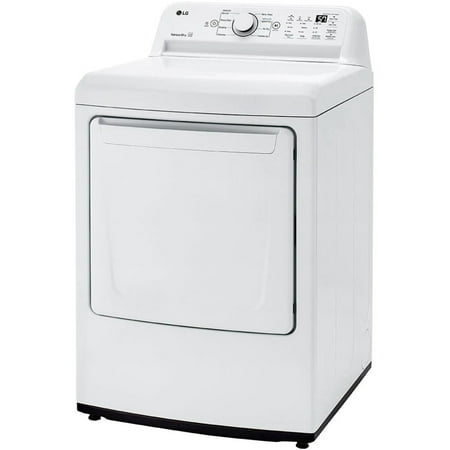 LG DLG7001W 7.3 cu. ft. Ultra Large Capacity Top Load Gas Dryer with Sensor Dry Technology