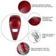 thumbnail image 3 of Carbon Fiber Gear Shift Head Knob Cover Trim Interior Decoration Fit for 3 Series G20 2019-2020Black, 3 of 3