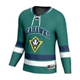 thumbnail image 2 of Youth GameDay Greats Teal UNC Wilmington Seahawks Hockey Jersey, 2 of 3