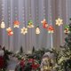 thumbnail image 3 of Cadena de luces LED de Navidad para interiores, con colgantes de 10 piezas, decoración navideña, de Navidad, lámpara USB para cortina de con control remoto, 3 of 9