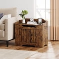 thumbnail image 3 of Garvee Banco de Almacenamiento de Madera con Bisagras de Cierre Suave – Organizador para Zapatos, Mantas y Juguetes, para Sala y Recámara, 3 of 9